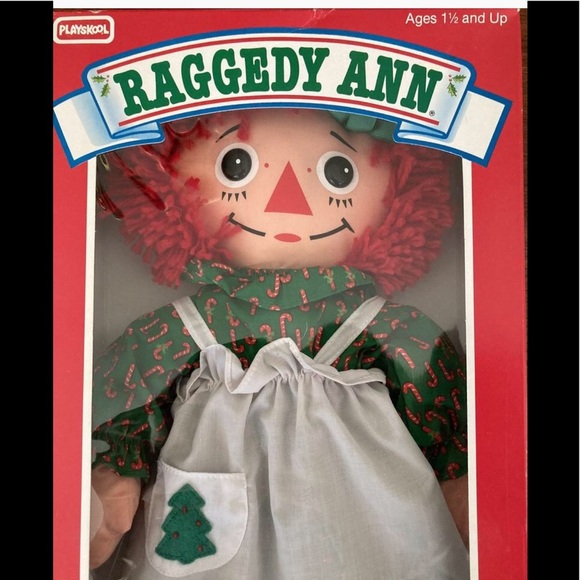 Rare Vintage 1988 Original Christmas Raggedy Ann - Picture 3 of 4